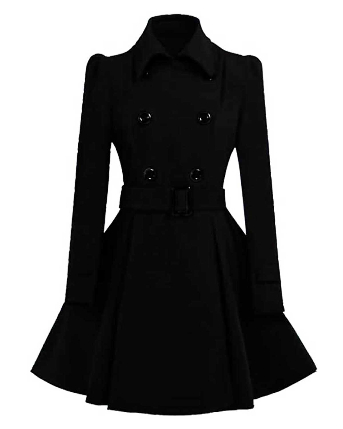 Womens  Swing Pea Coat