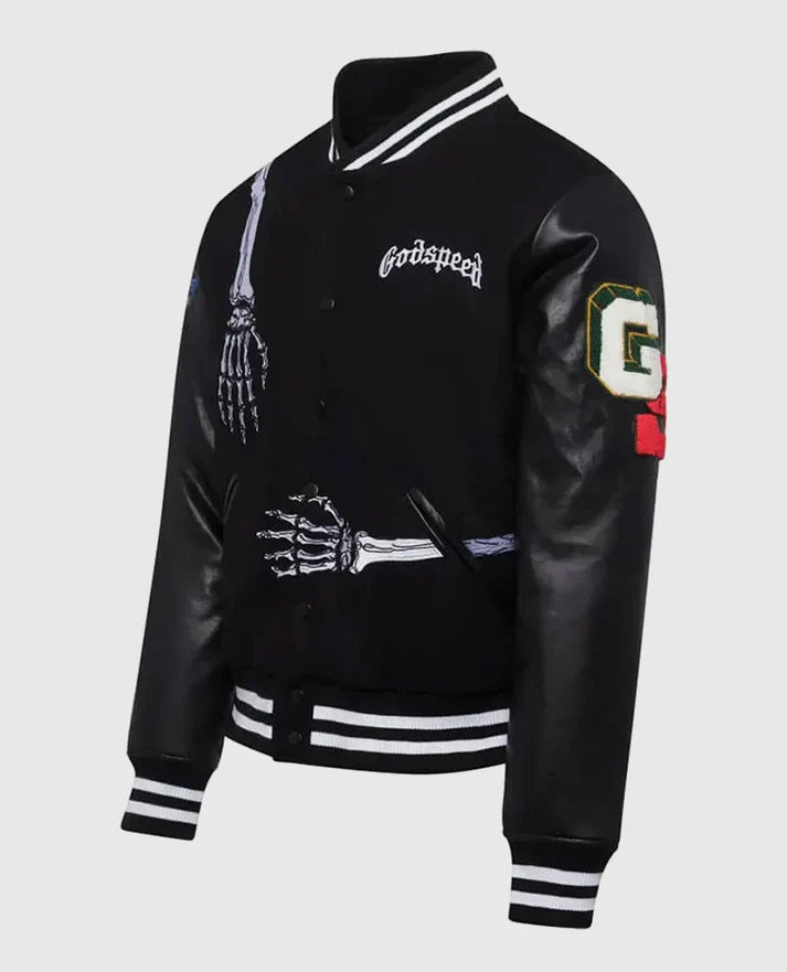 Godspeed Skull Rod Bomber Jacket