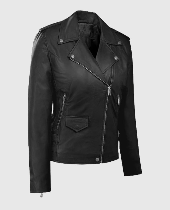 Lucy Hale Black Leather Jacket