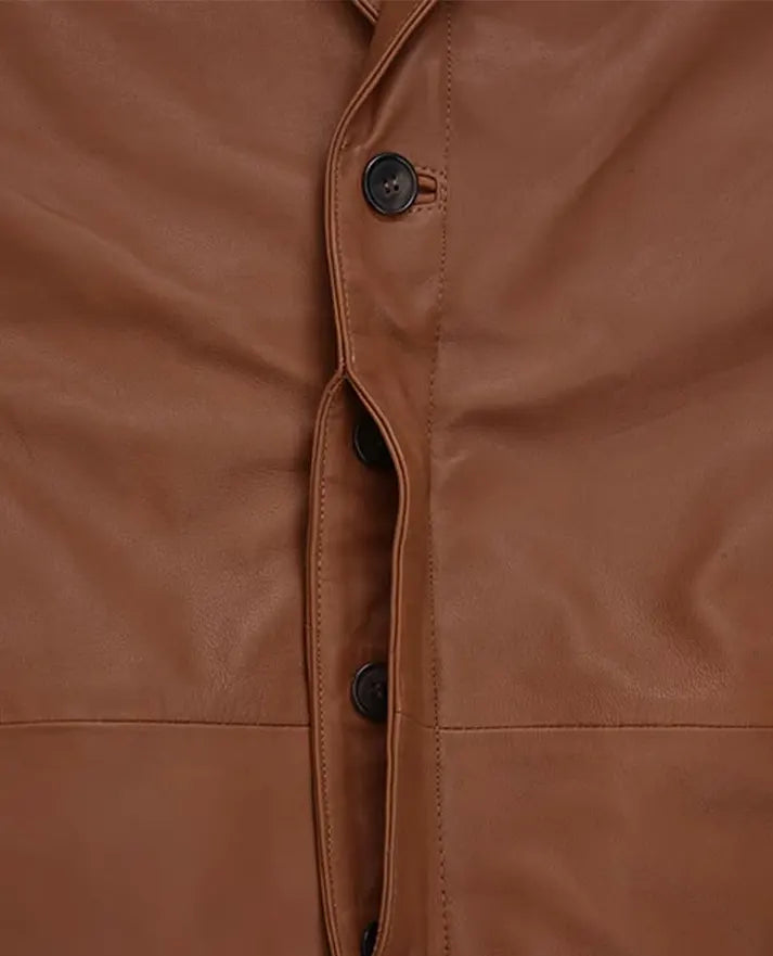 Robert Downey Jr The Singing Detective leather blazer