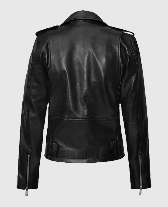 Lucy Hale Black Leather Jacket