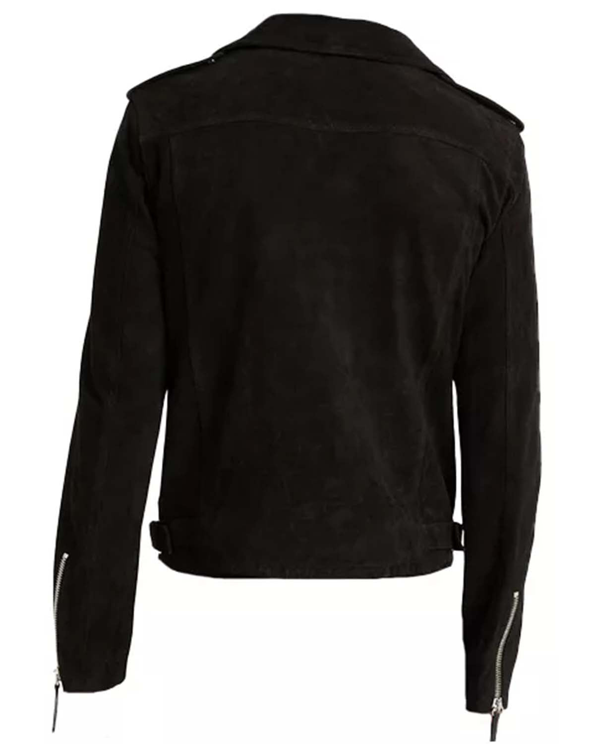 Mens uede Motorcycle Jacket