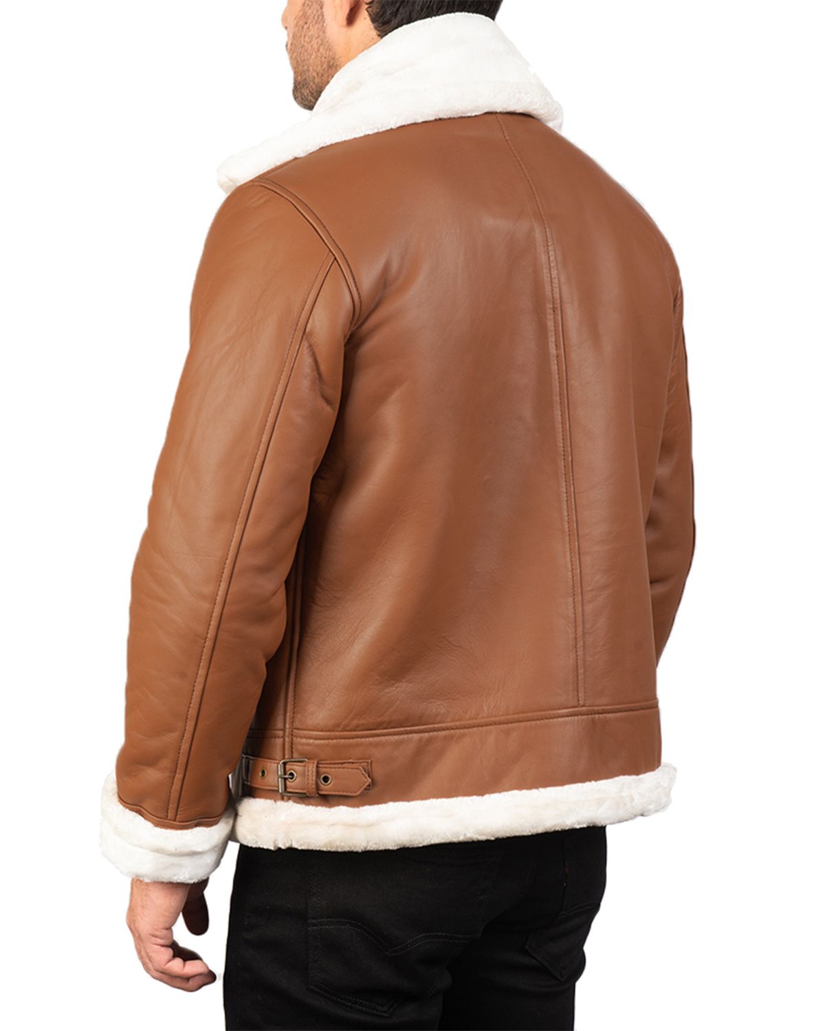 Mens B3 Bomber Leather Jacket