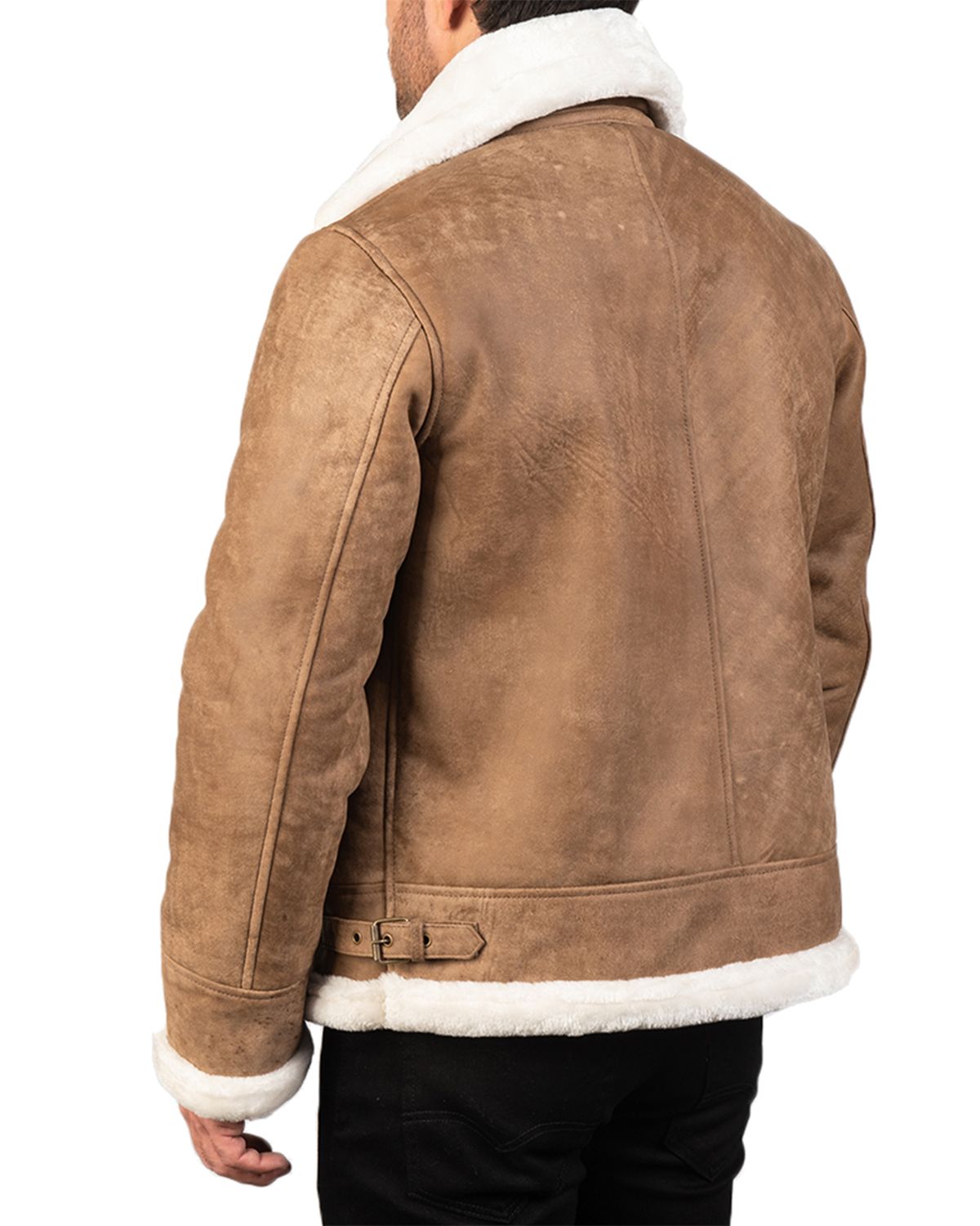 Mens B3 Bomber Leather Jacket