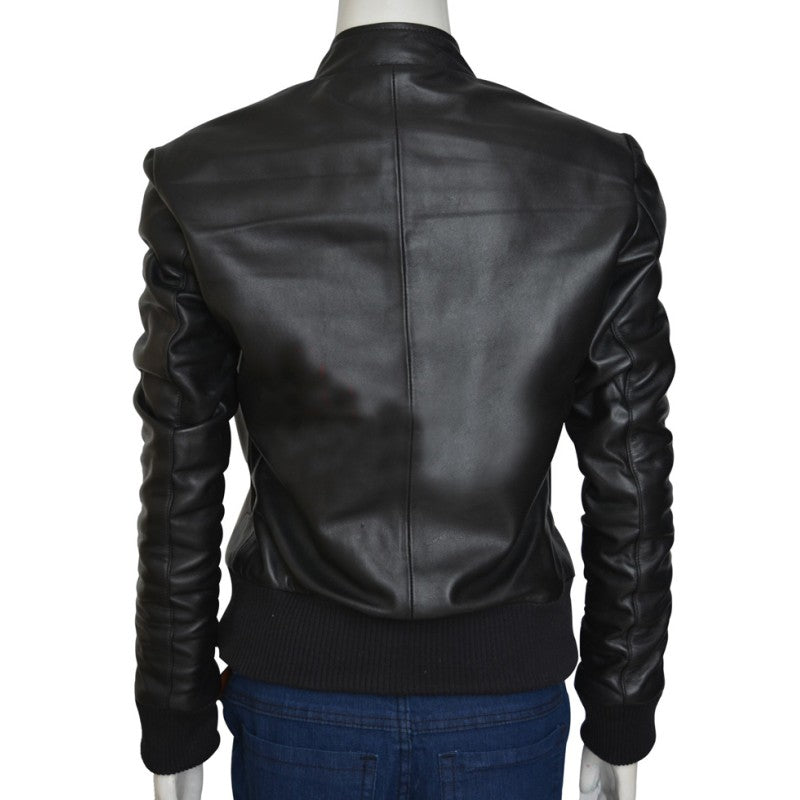 Elena Gilbert The Vampire Diaries Black Jacket
