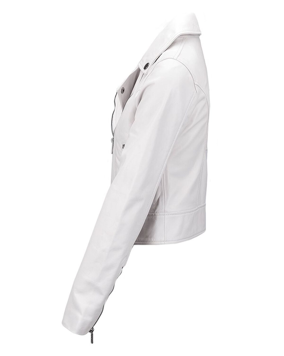 Womens hort Slim Fit Biker Jacket